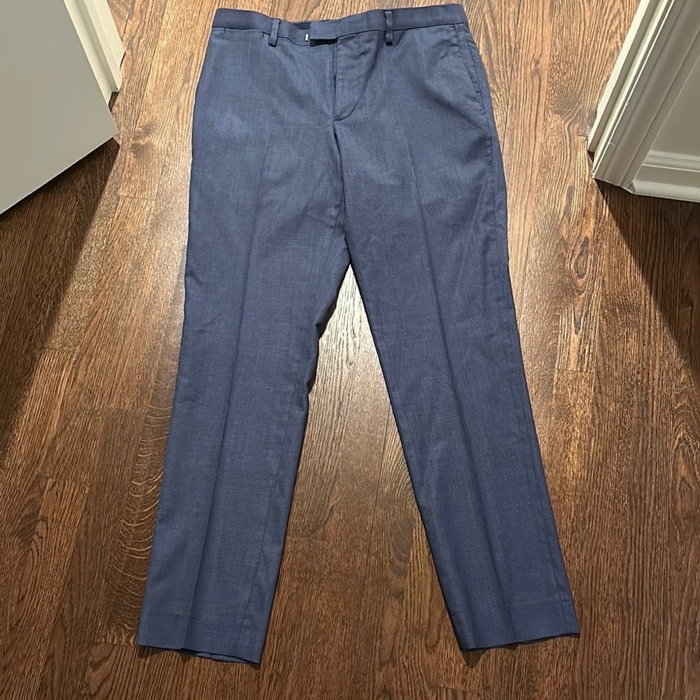 Men's Blue 31x32 slim fit Banana Republic Dress Pants